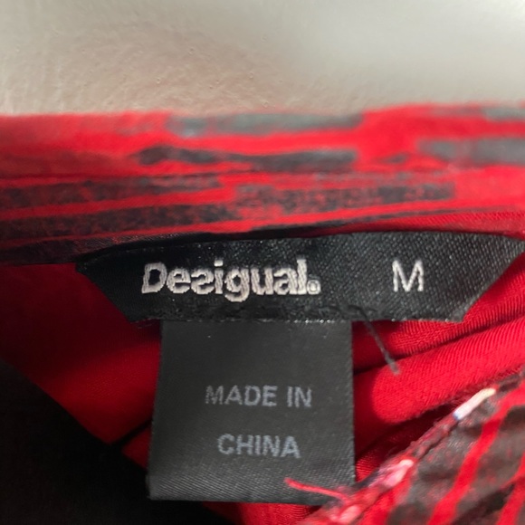 Desigual Long Sleeve Button Front Cam - Picture 9 of 12